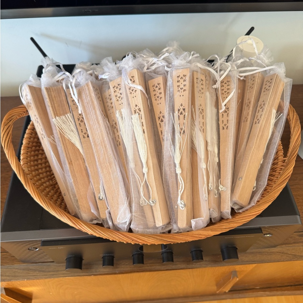 39 Brand New Wedding Fans for Michelle in FL